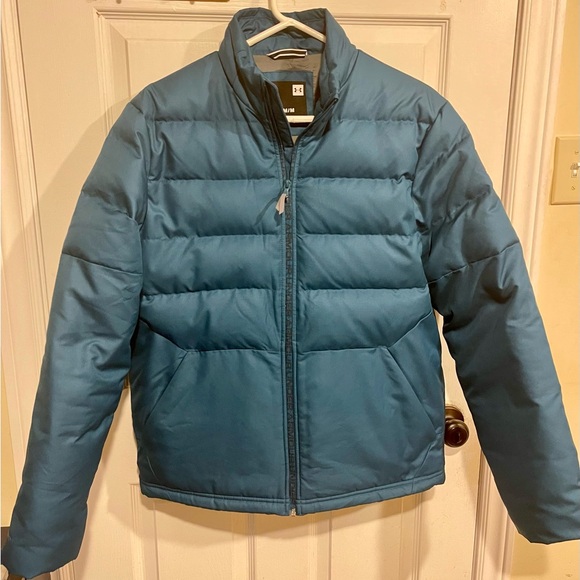 Under Armour Men's Blue Puffer Jacket - Picture 1 of 1